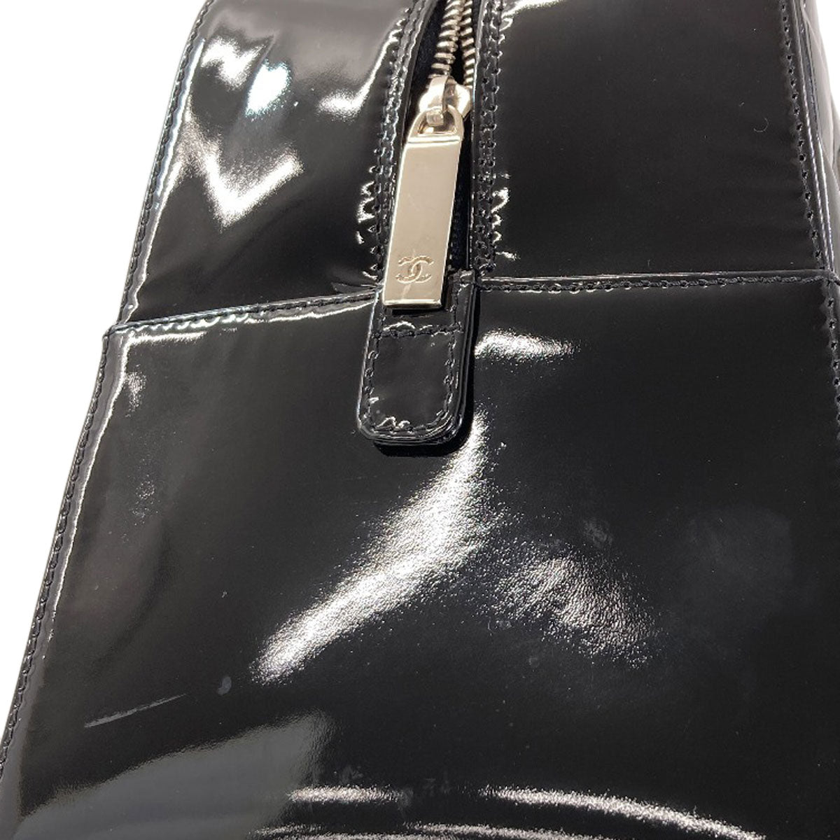 シャネル チョコバー ココマーク シルバー金具 トートバッグ 中古 商品画像14