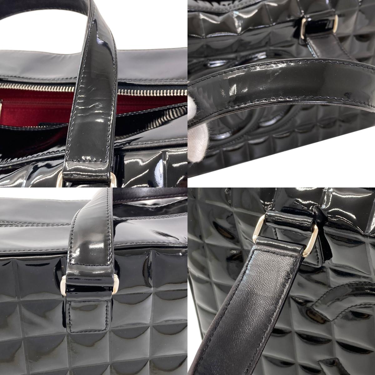 シャネル チョコバー ココマーク シルバー金具 トートバッグ 中古 商品画像19