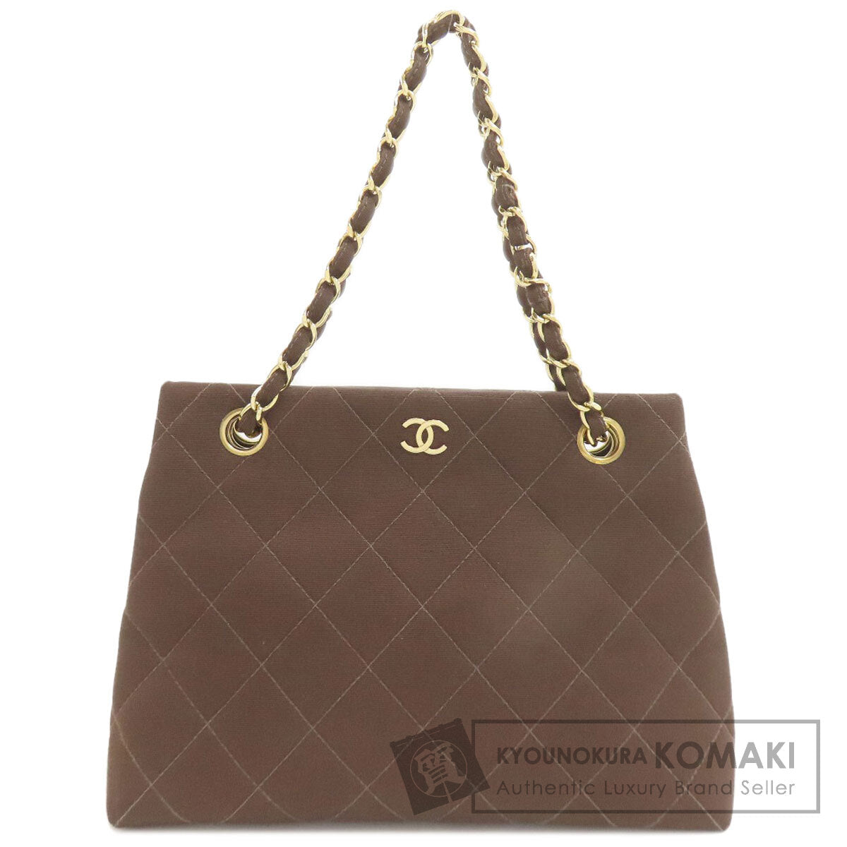 シャネル チェーンバッグ マトラッセ ゴールド金具 ハンドバッグ 中古 商品画像1