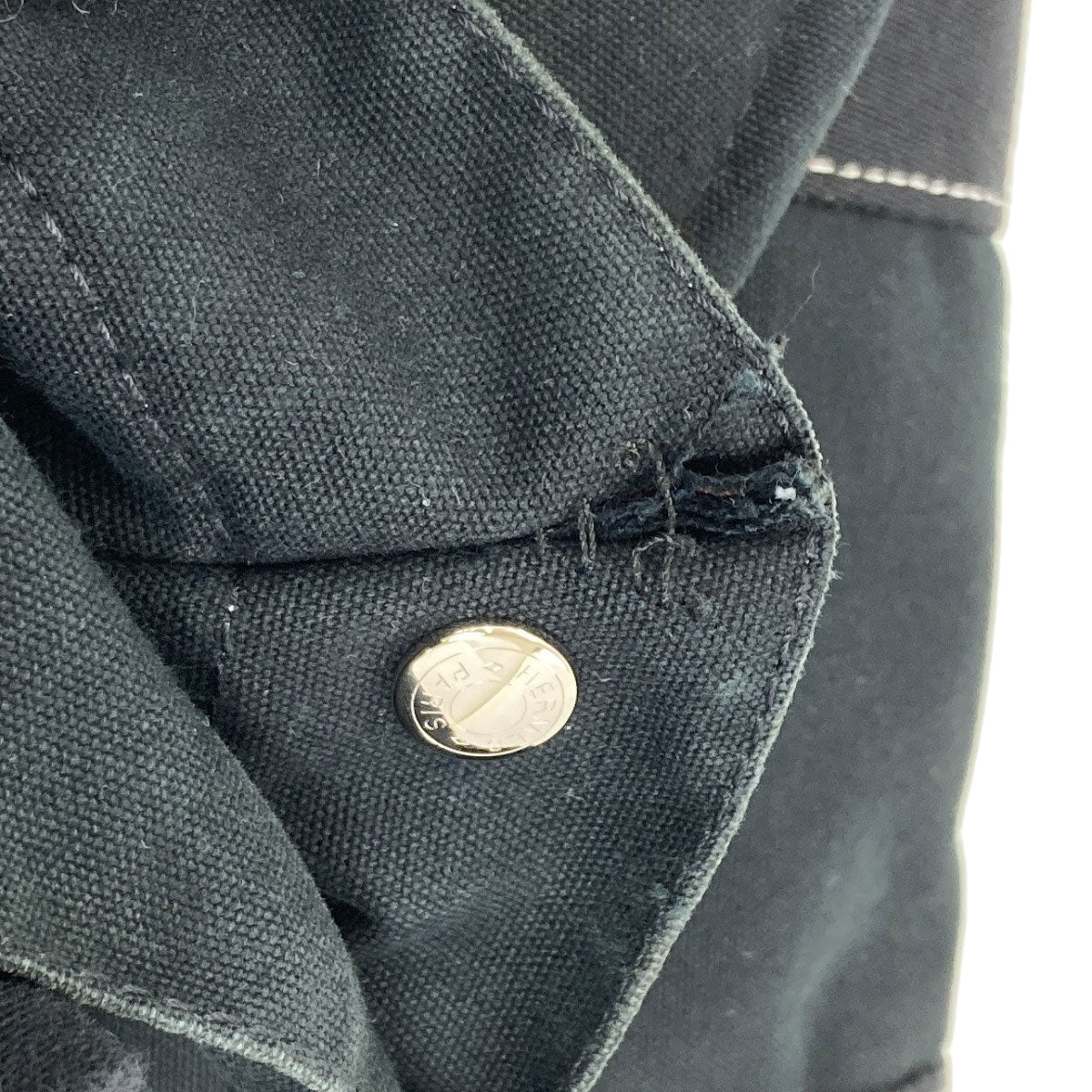 エルメス ドゥ―ヴィルMM ハンドバッグ 中古 商品画像12