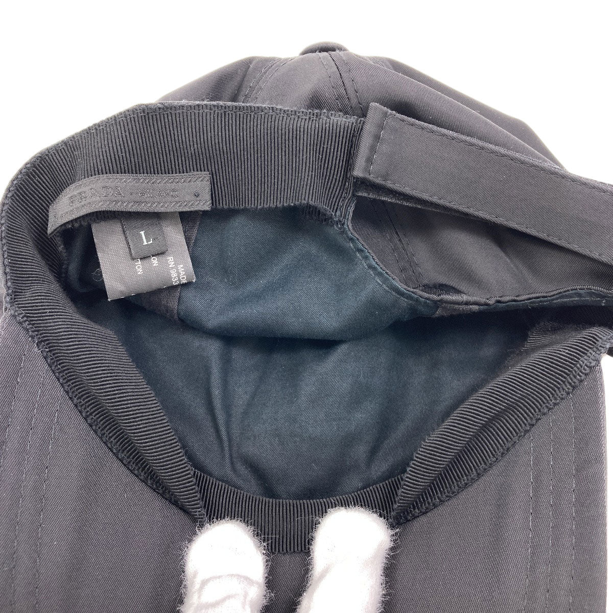 プラダ ロゴ 帽子 中古 商品画像7