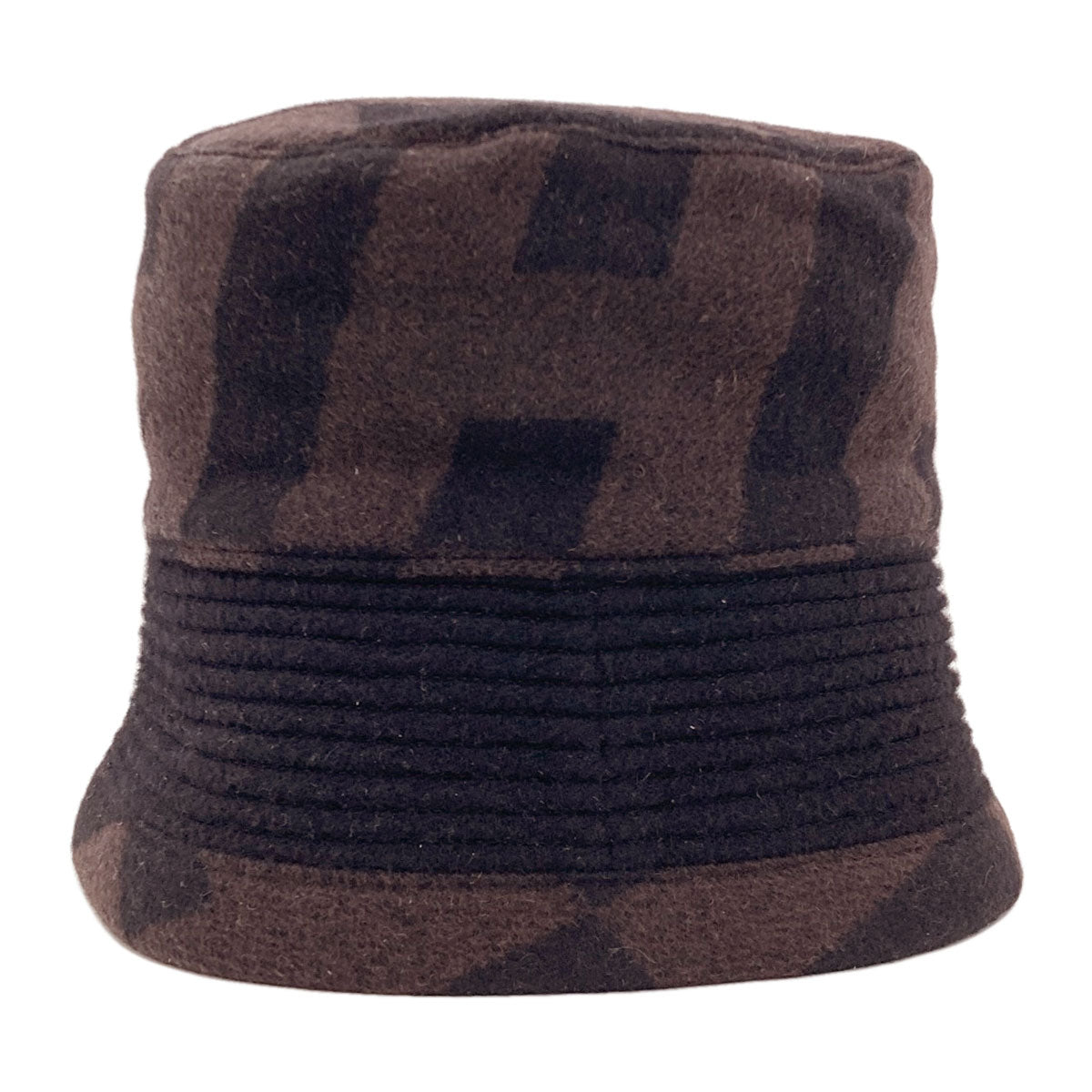エルメス H柄 キャメル バケットハット 帽子 中古 商品画像4