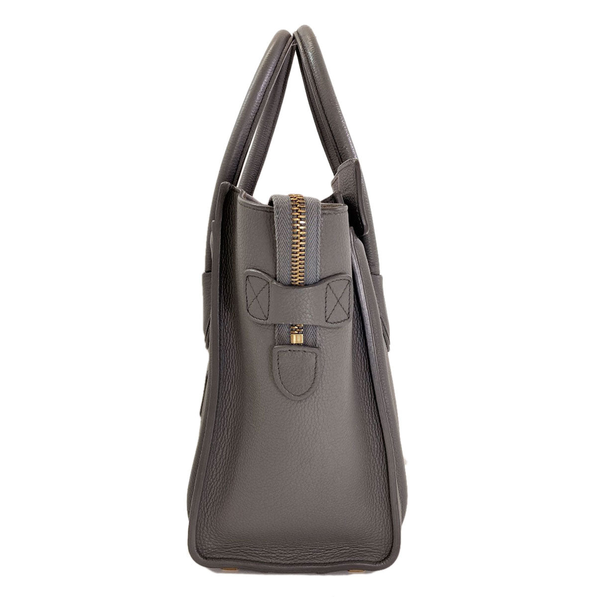 CELINE グレー トートバッグ ラゲージ マイクロ セリーヌ ラゲージ マイクロ トートバッグ 中古 | 京の蔵小牧