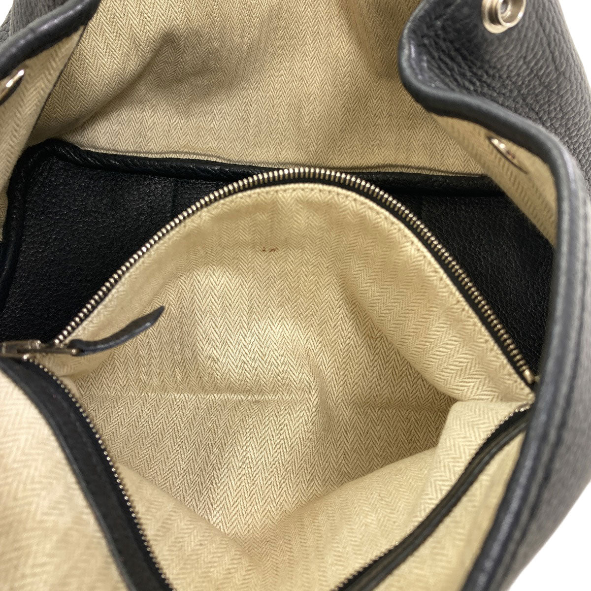 エルメス ガーデンパーティTPM シルバー金具 ハンドバッグ 中古 商品画像8