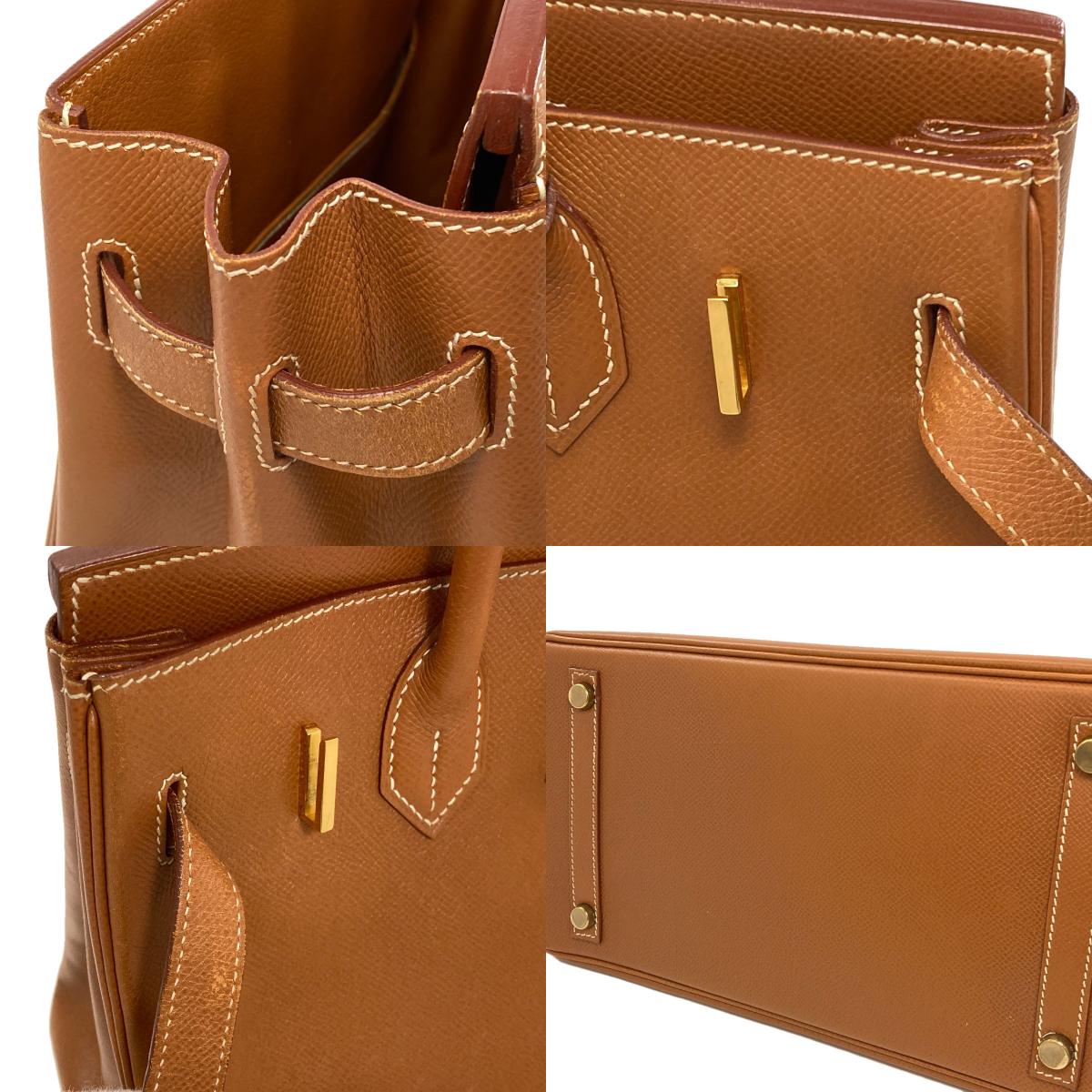 エルメス バーキン30 ゴールド ゴールド金具 ハンドバッグ 中古 商品画像18