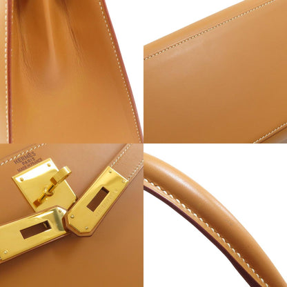 エルメス ケリー28 外縫い ゴールド金具 ハンドバッグ 中古 商品画像19