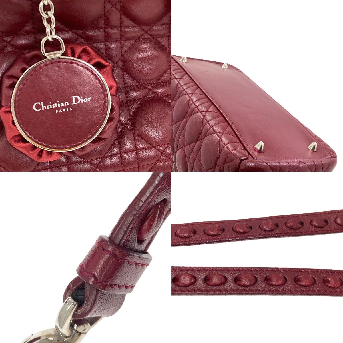 クリスチャンディオール レディディオール 2WAY ハンドバッグ 中古 商品画像19