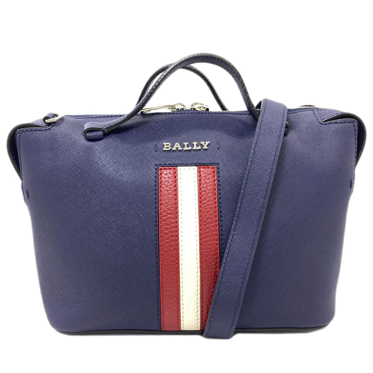 バリー バリーストライプ 2WAY ハンドバッグ 中古 商品画像2
