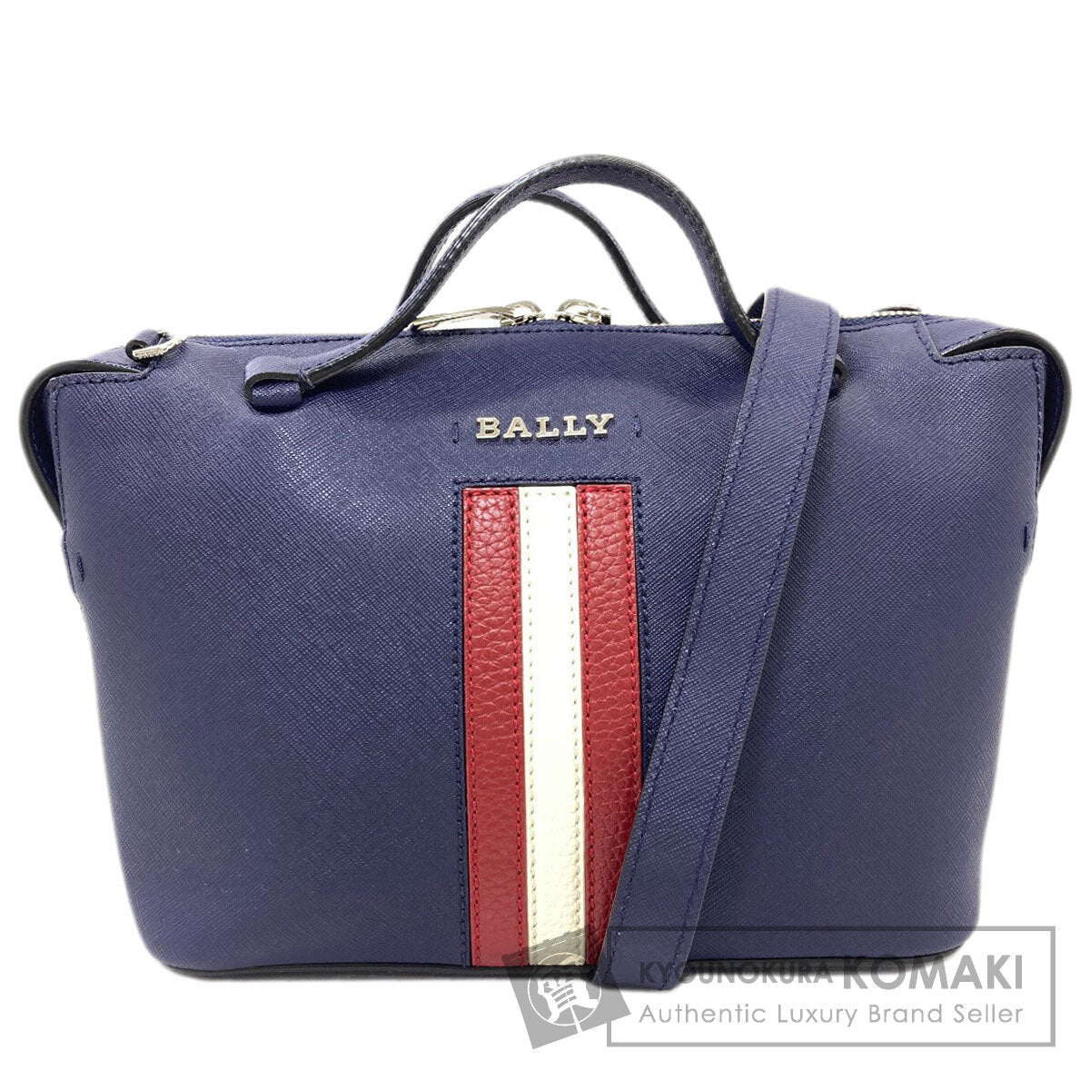 バリー バリーストライプ 2WAY ハンドバッグ 中古 商品画像1