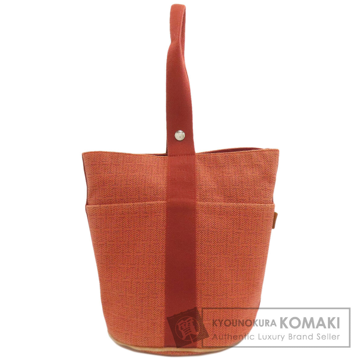 エルメス サクソーMM シルバー金具 ハンドバッグ 中古 商品画像1