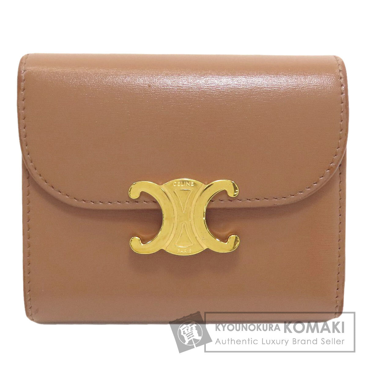セリーヌ スモール フラップウォレット トリオンフ 三つ折り財布（小銭入れあり） 中古 商品画像1
