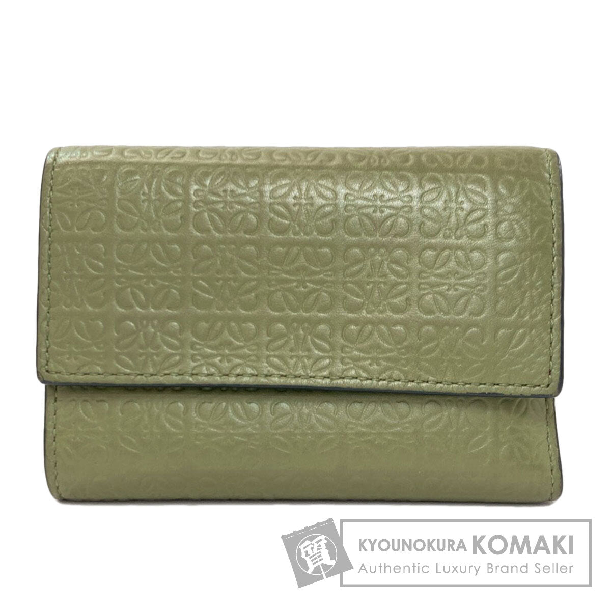 ロエベ リピート トライフォールド ウォレット 三つ折り財布（小銭入れあり） 中古 商品画像1