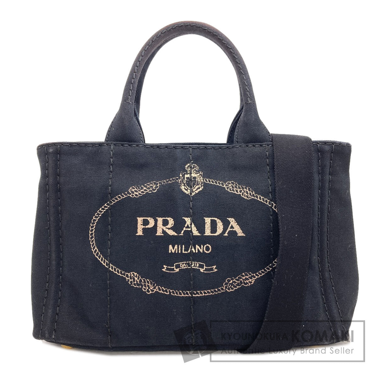 プラダ カナパミニ 2WAY ハンドバッグ 中古 商品画像1