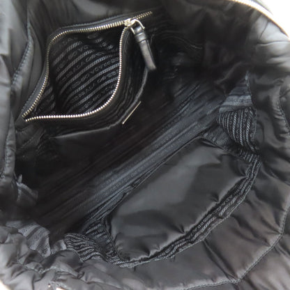 プラダ ロゴ金具 キルティング トートバッグ 中古 商品画像6