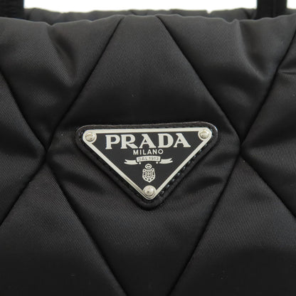 プラダ ロゴ金具 キルティング トートバッグ 中古 商品画像8