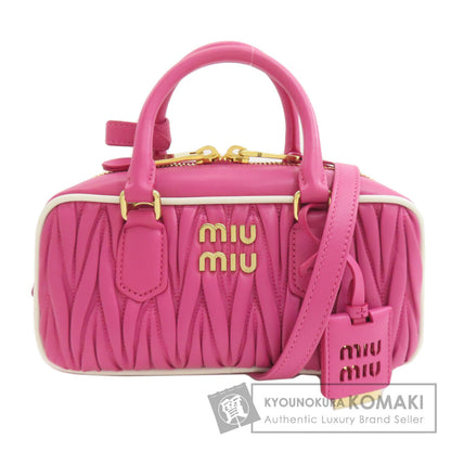 ミュウミュウ アルカディ マテラッセ 2WAY ハンドバッグ 中古 商品画像1