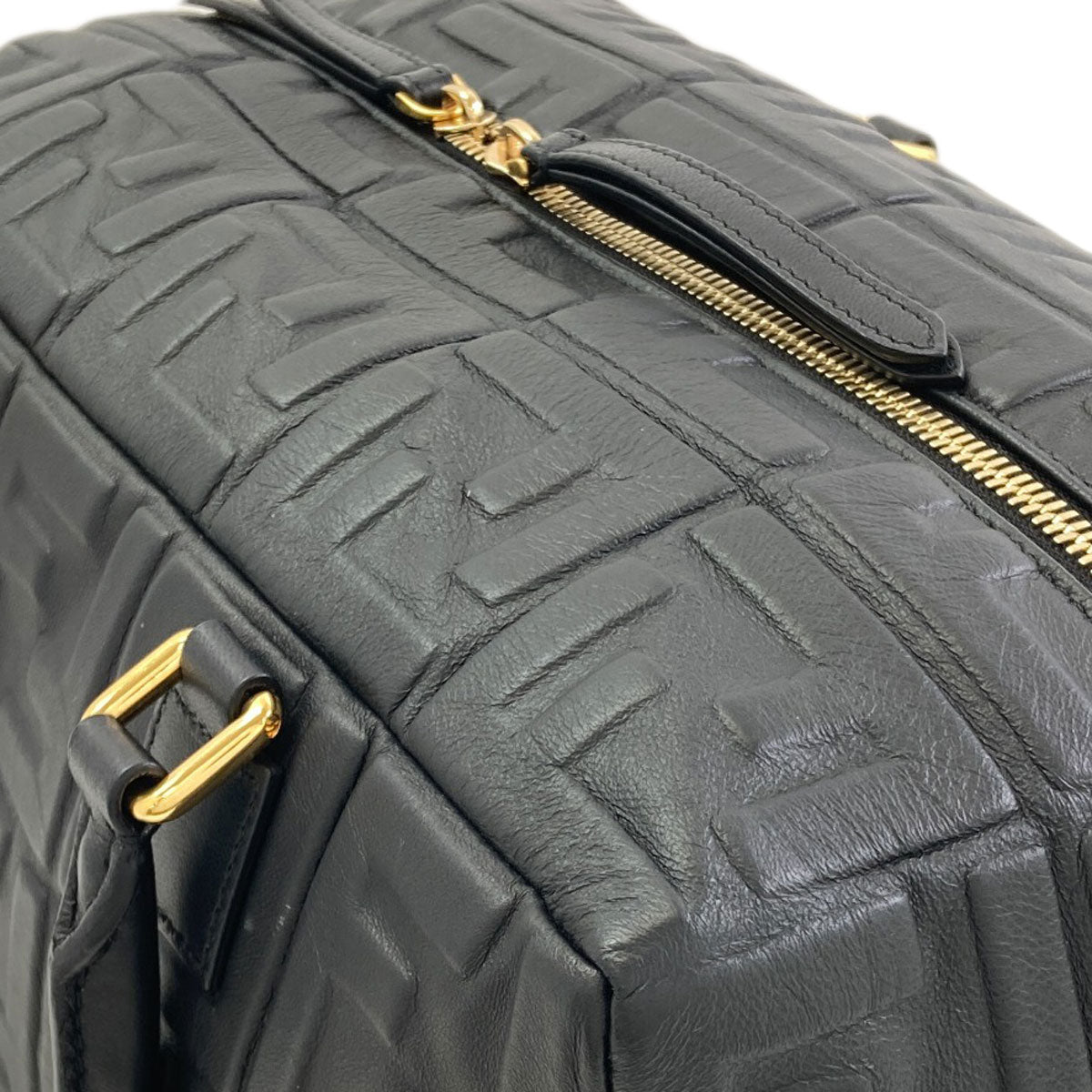 フェンディ ズッカ柄 エンボス 2WAY ハンドバッグ 中古 商品画像10