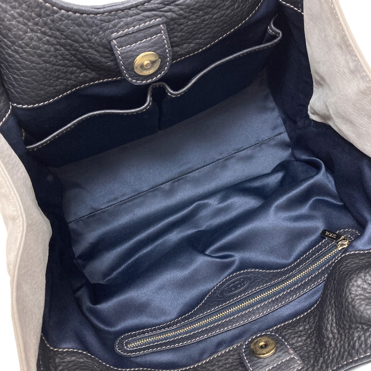 トッズ ロゴ ハンドバッグ 中古 商品画像6