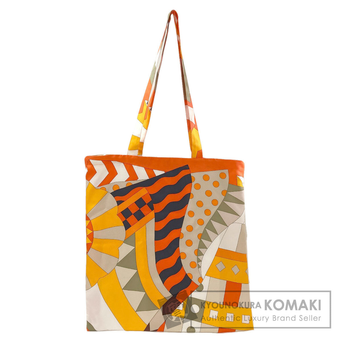 エルメス プティアッシュ エコバッグ トートバッグ 中古 商品画像1