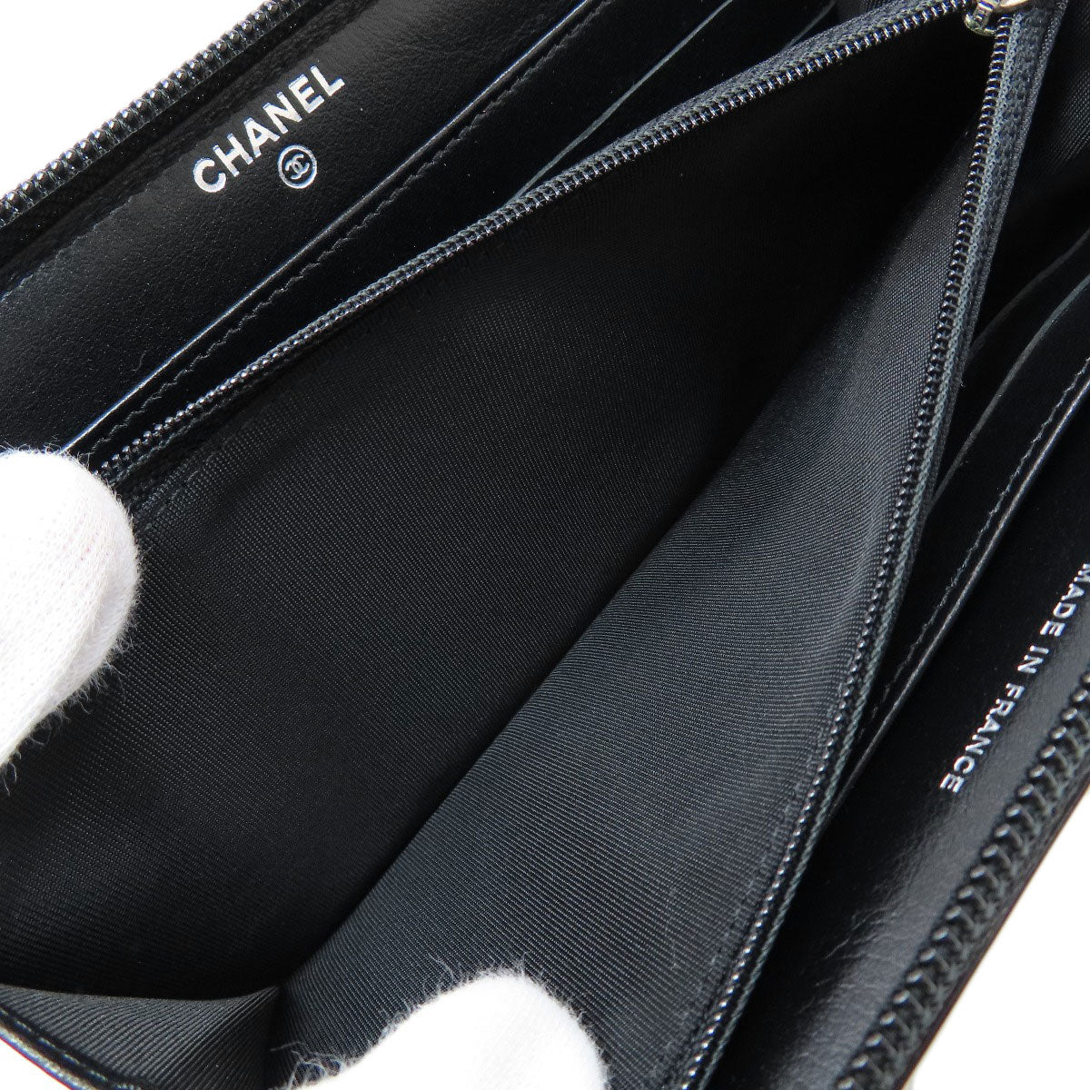 シャネル ココマーク シルバー金具 長財布（小銭入れあり） 中古 商品画像6