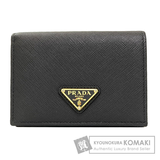 プラダ ロゴ金具 二つ折り財布（小銭入れあり） 中古 商品画像1