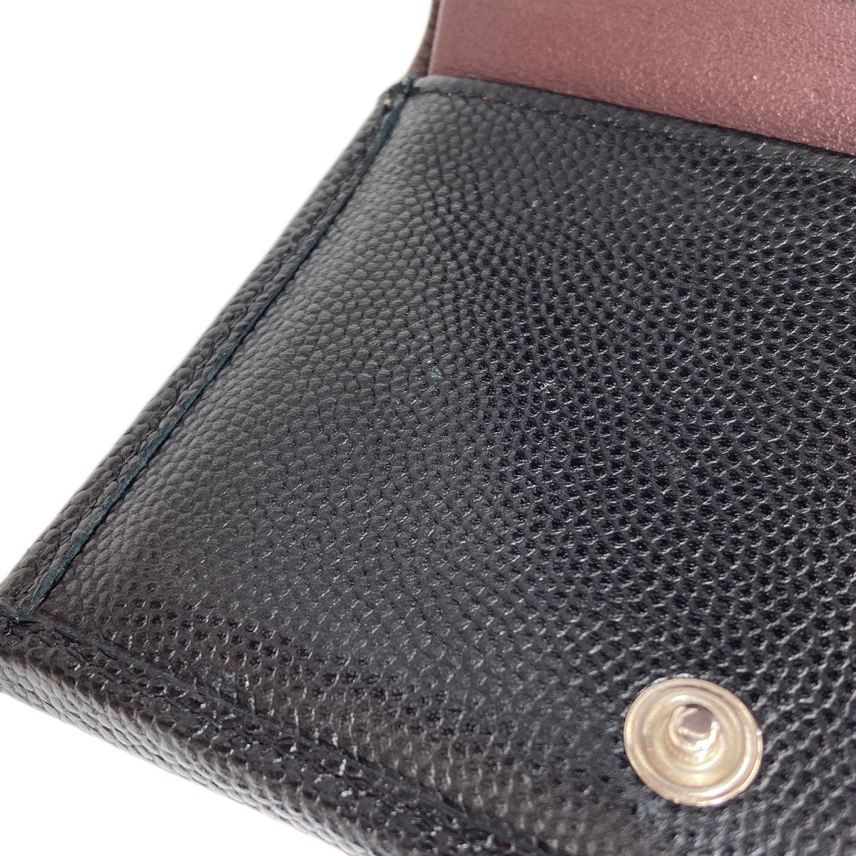 シャネル マトラッセ シルバー金具 三つ折り財布（小銭入れあり） 中古 商品画像11