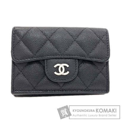 シャネル マトラッセ シルバー金具 三つ折り財布（小銭入れあり） 中古 商品画像1