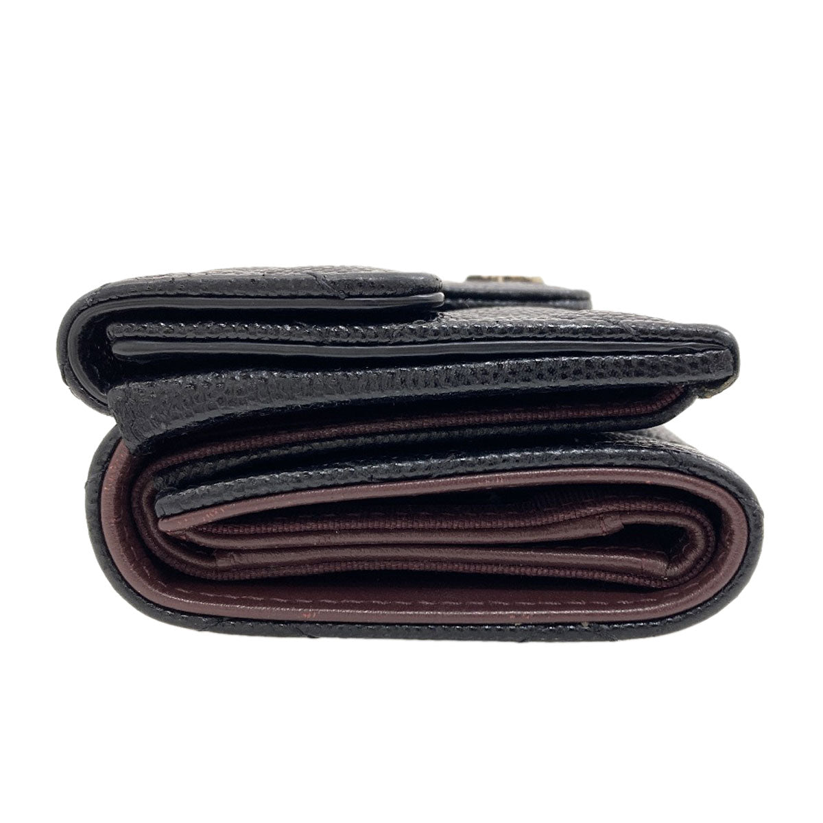 シャネル マトラッセ シルバー金具 三つ折り財布（小銭入れあり） 中古 商品画像4