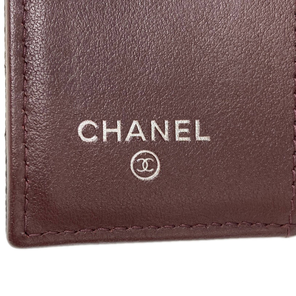 シャネル マトラッセ シルバー金具 三つ折り財布（小銭入れあり） 中古 商品画像8