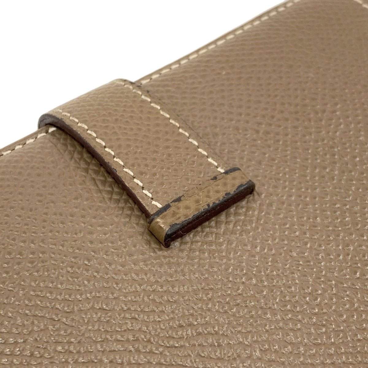 エルメス ベアンコンパクト エトープ ゴールド金具 二つ折り財布（小銭入れあり） 中古 商品画像12