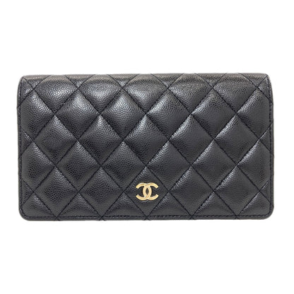 シャネル ココマーク マトラッセ ゴールド金具 長財布（小銭入れあり） 中古 商品画像2