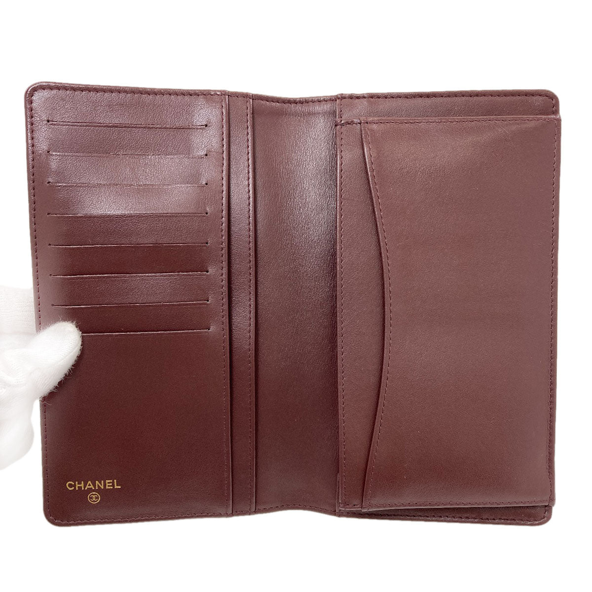 シャネル ココマーク マトラッセ ゴールド金具 長財布（小銭入れあり） 中古 商品画像5