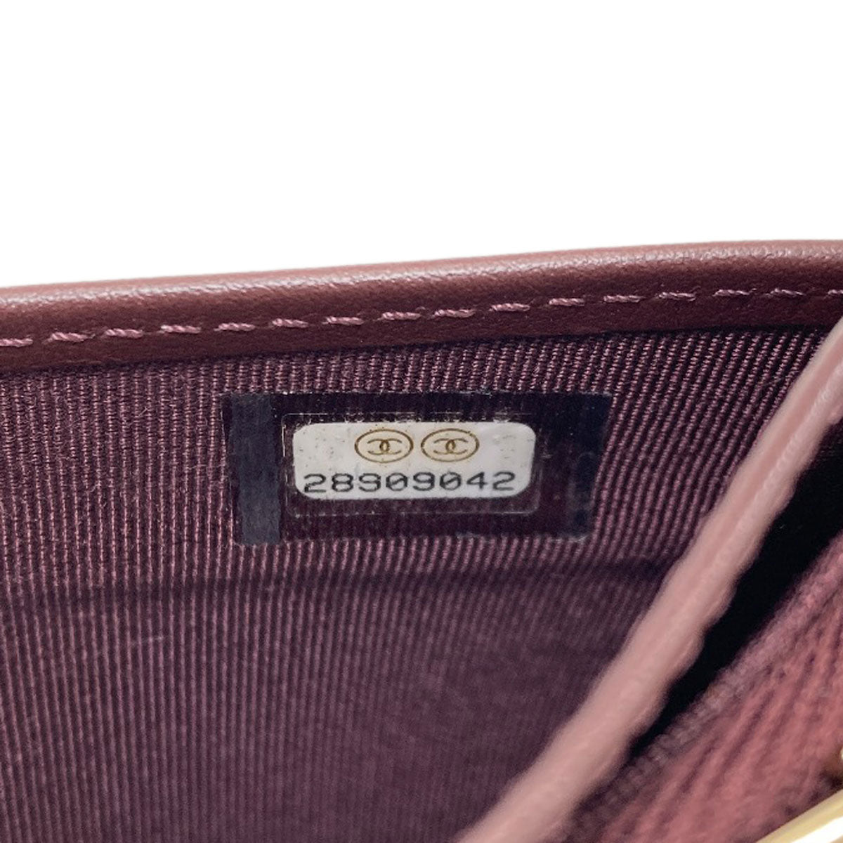 シャネル ココマーク マトラッセ ゴールド金具 長財布（小銭入れあり） 中古 商品画像9