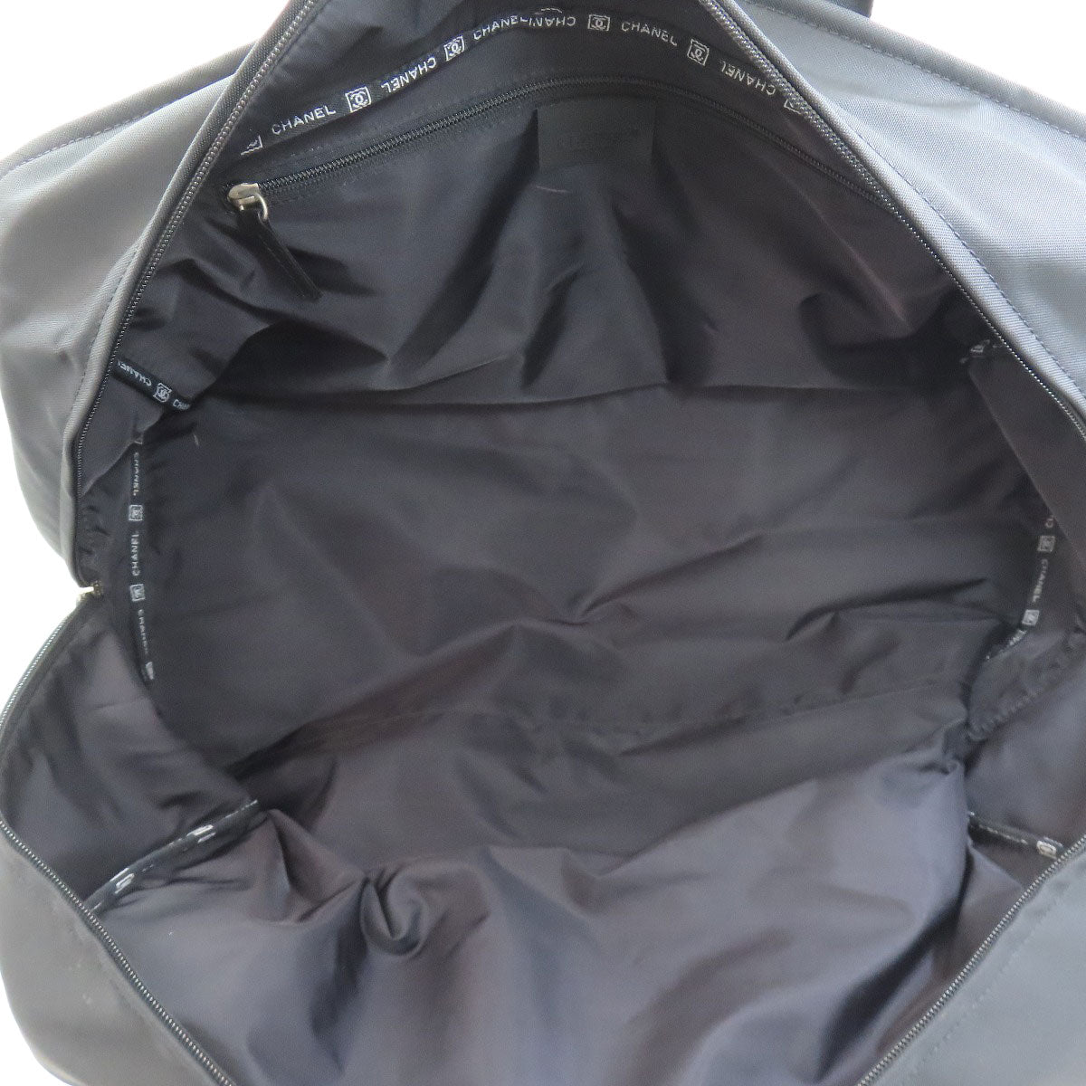 シャネル スポーツライン シルバー金具 ボストンバッグ 中古 商品画像6