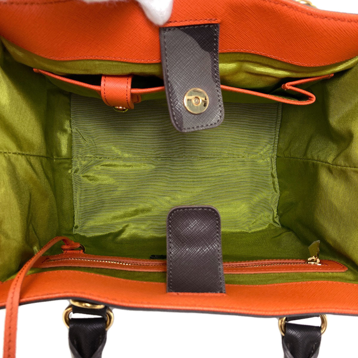エーディーエムジェイ カモフラージュ柄 2WAY ハンドバッグ 中古 商品画像6