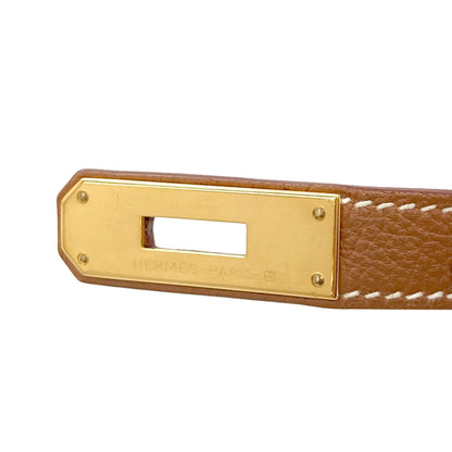 エルメス バーキン35 ゴールド ゴールド金具 ハンドバッグ 中古 商品画像9