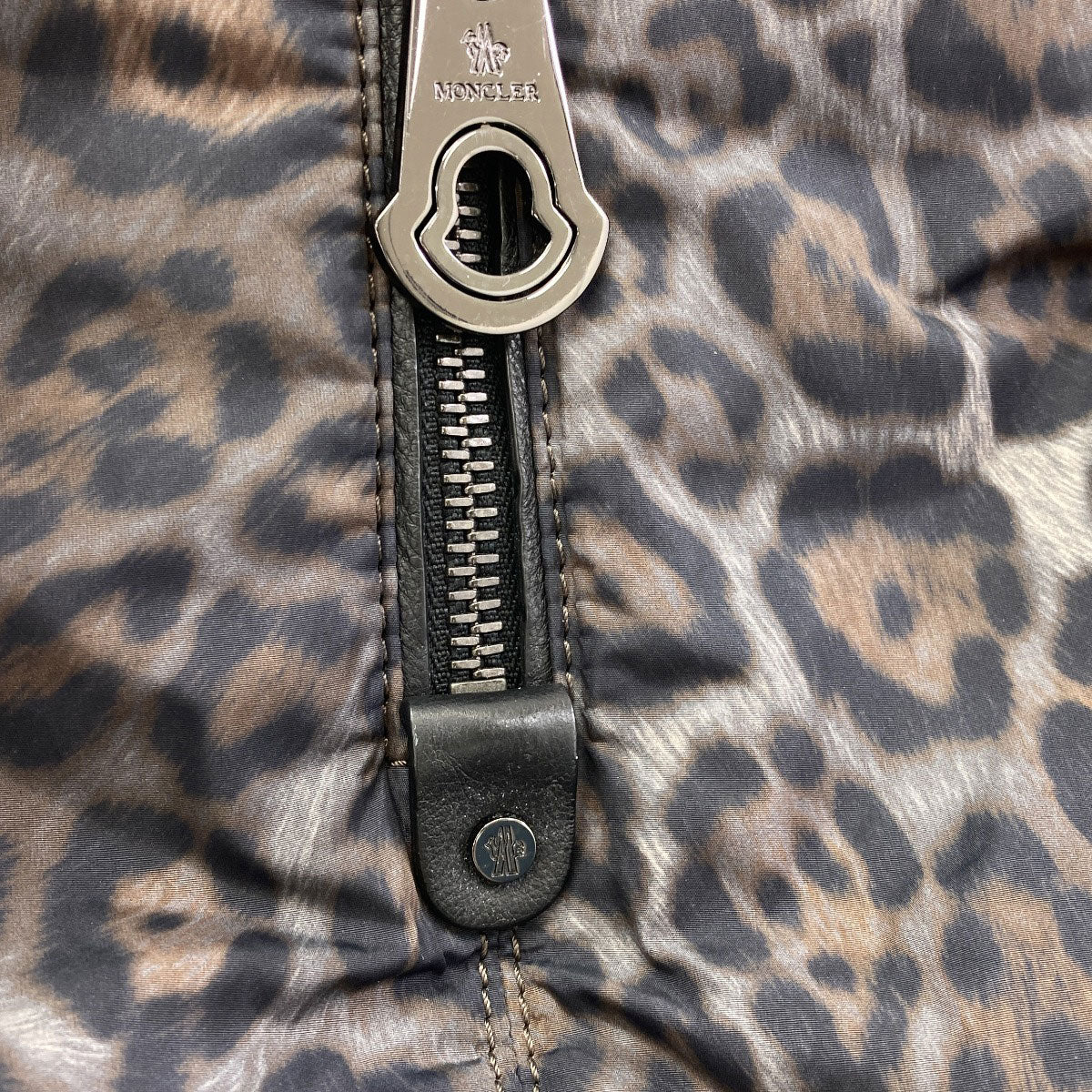 モンクレール レオパード柄 ハンドバッグ 中古 商品画像14