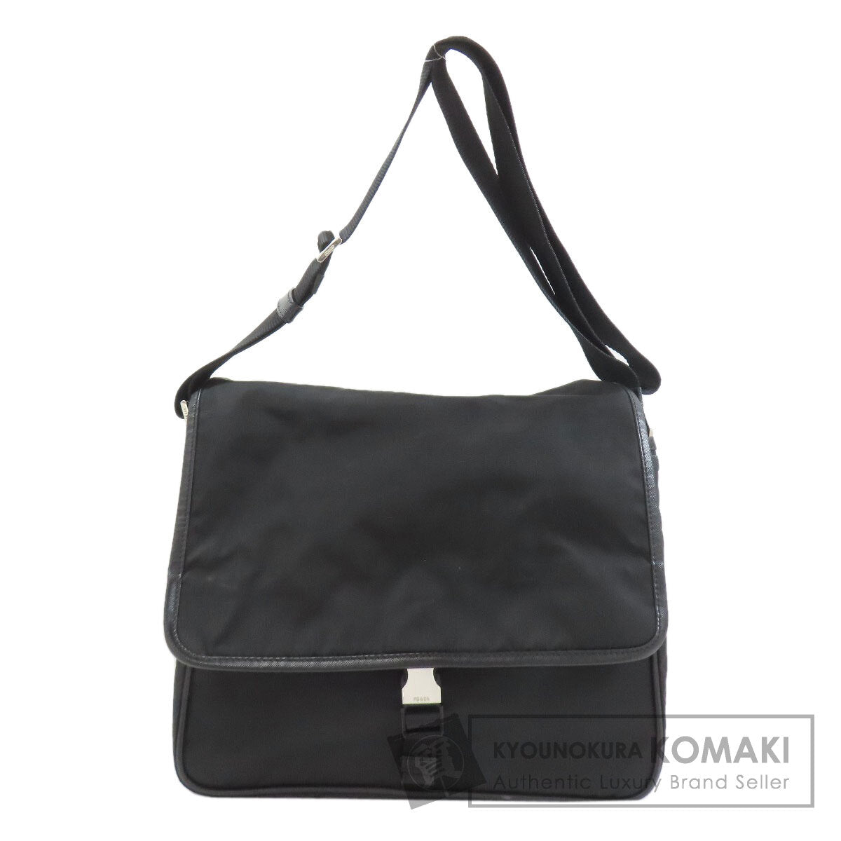 プラダ V166 ロゴ金具 ショルダーバッグ 中古 商品画像1