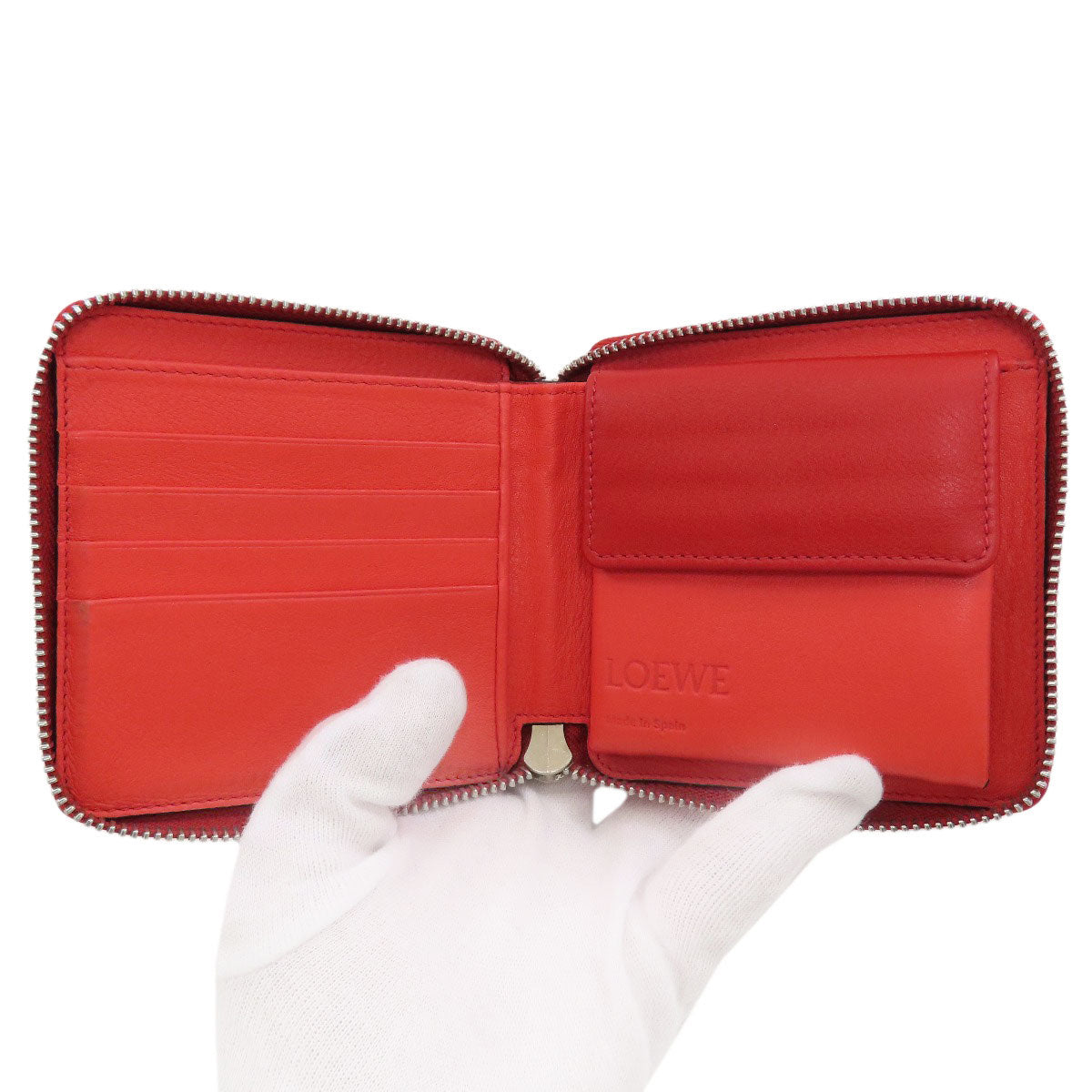 ロエベ アナグラム 二つ折り財布（小銭入れあり） 中古 商品画像5