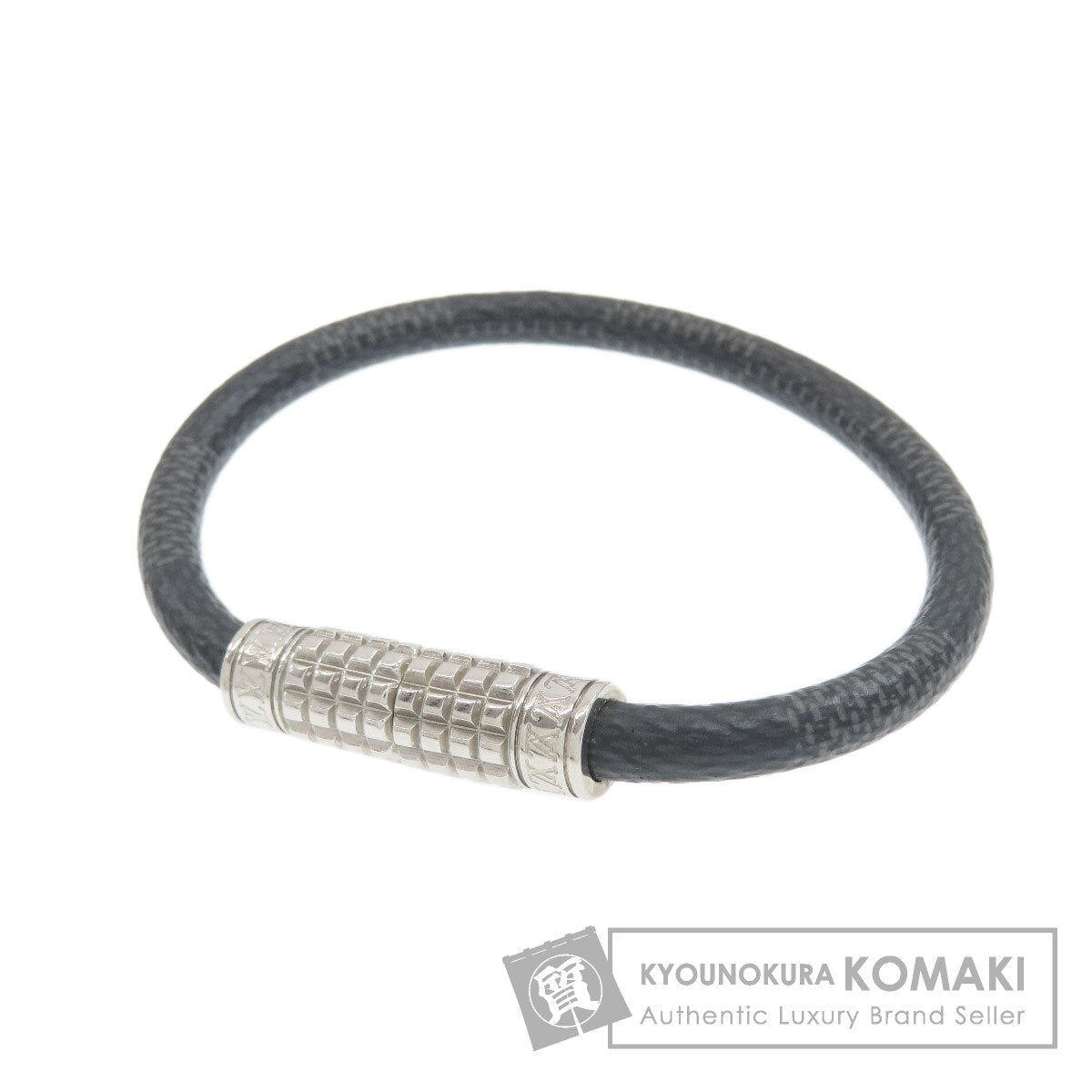 ルイヴィトン M6626D ブレスレット・ディジット ダミエ・グラフィット ブレスレット 中古 商品画像1