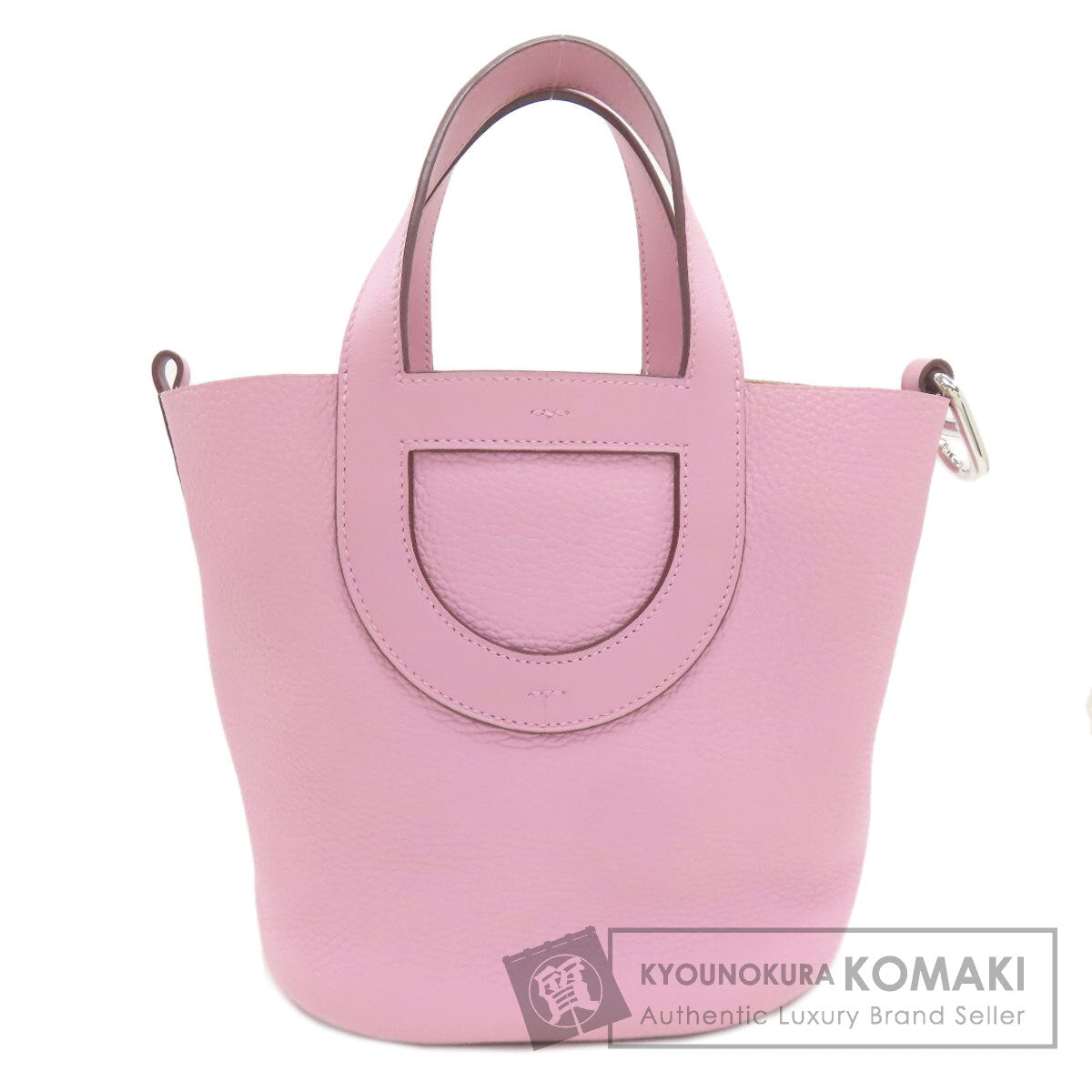 エルメス インザループ18 シルバー金具 ハンドバッグ 中古 商品画像1