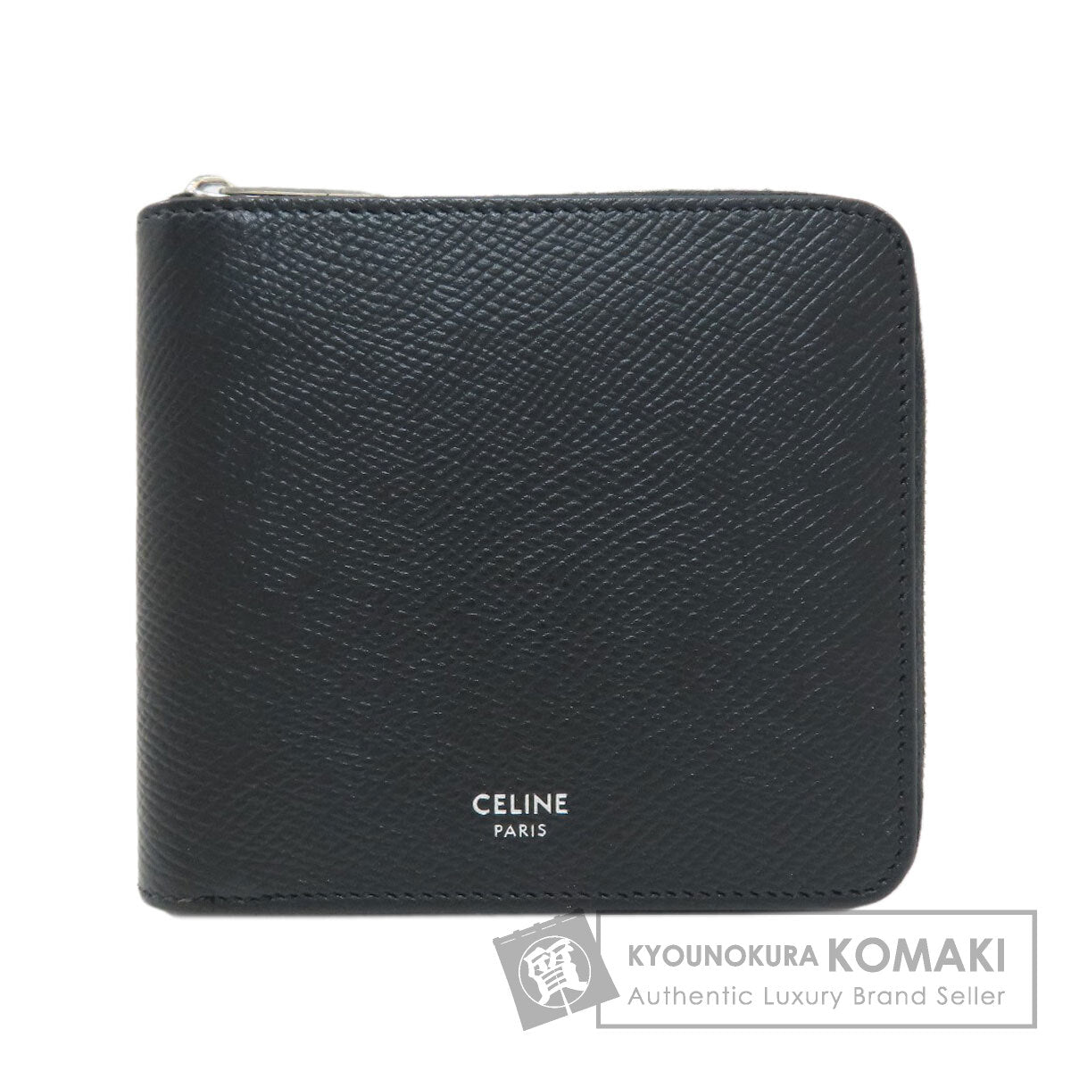 セリーヌ ジップドバイフォールド 二つ折り財布（小銭入れあり） 中古 商品画像1
