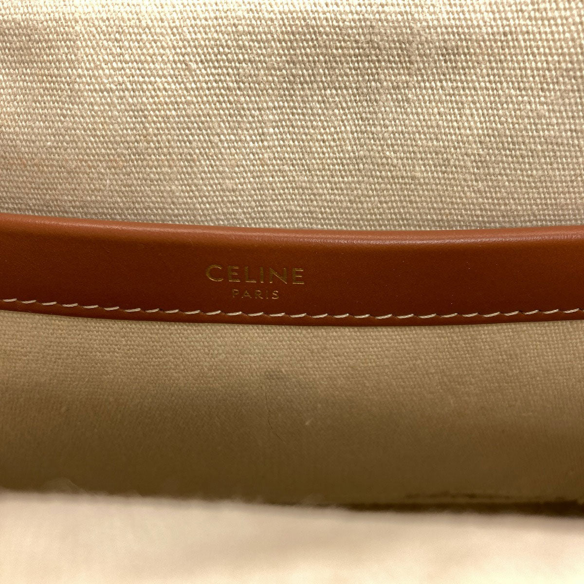 セリーヌ カバタイス トリオンフ 2WAY ハンドバッグ 中古 商品画像7
