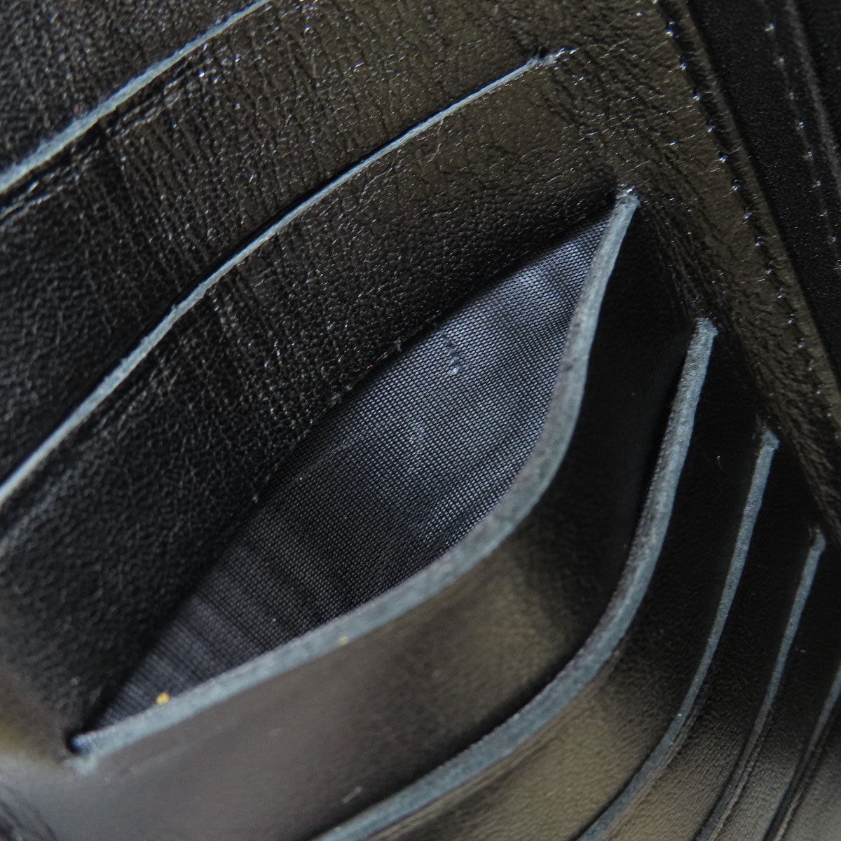 シャネル ココマーク スタッズ シルバー金具 長財布（小銭入れあり） 中古 商品画像11