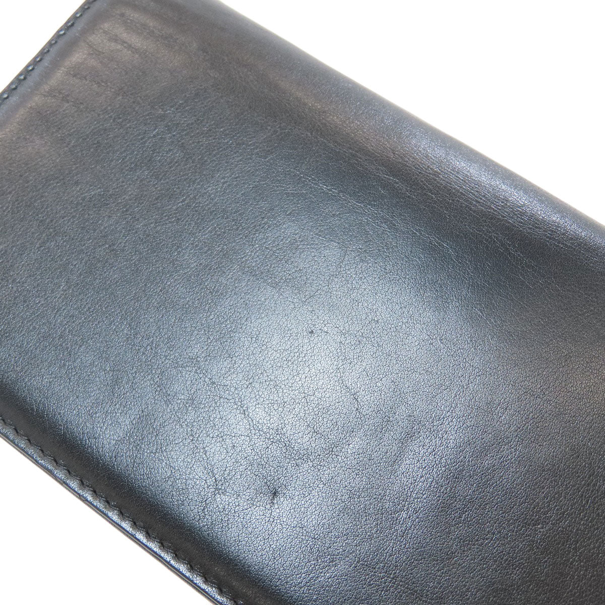 シャネル ココマーク スタッズ シルバー金具 長財布（小銭入れあり） 中古 商品画像12