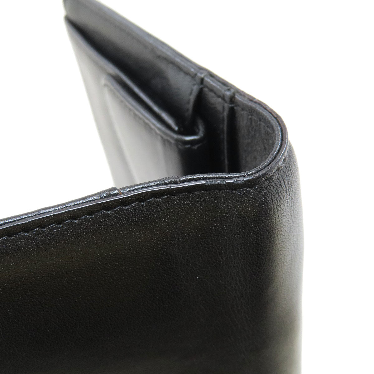 シャネル ココマーク スタッズ シルバー金具 長財布（小銭入れあり） 中古 商品画像14