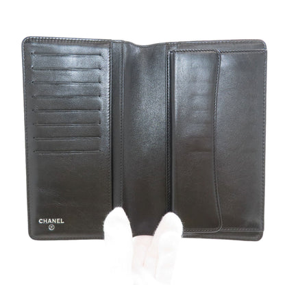 シャネル ココマーク スタッズ シルバー金具 長財布（小銭入れあり） 中古 商品画像5