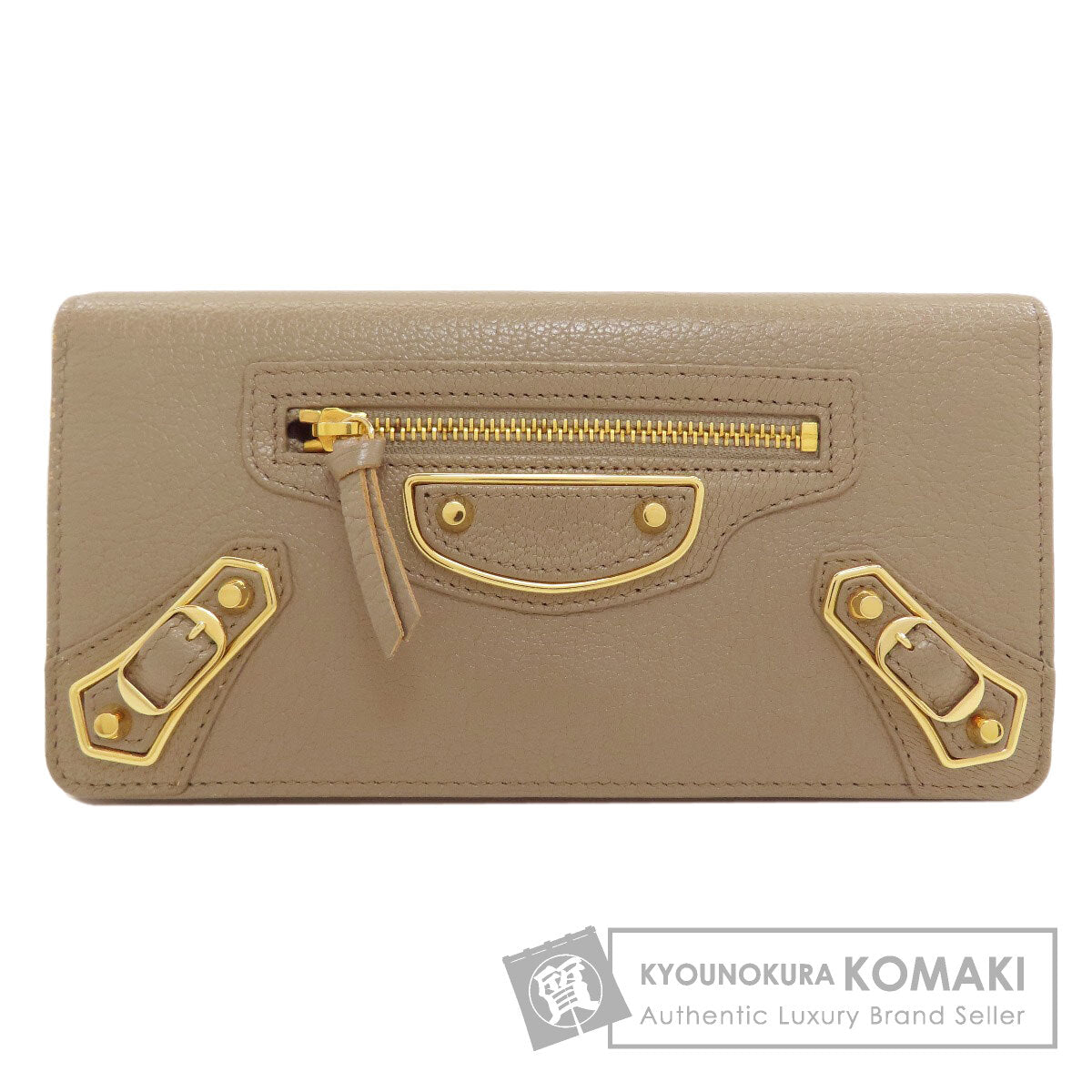 バレンシアガ 390184 クラシック メタリック エッジ マニー 長財布（小銭入れあり） 中古 商品画像1