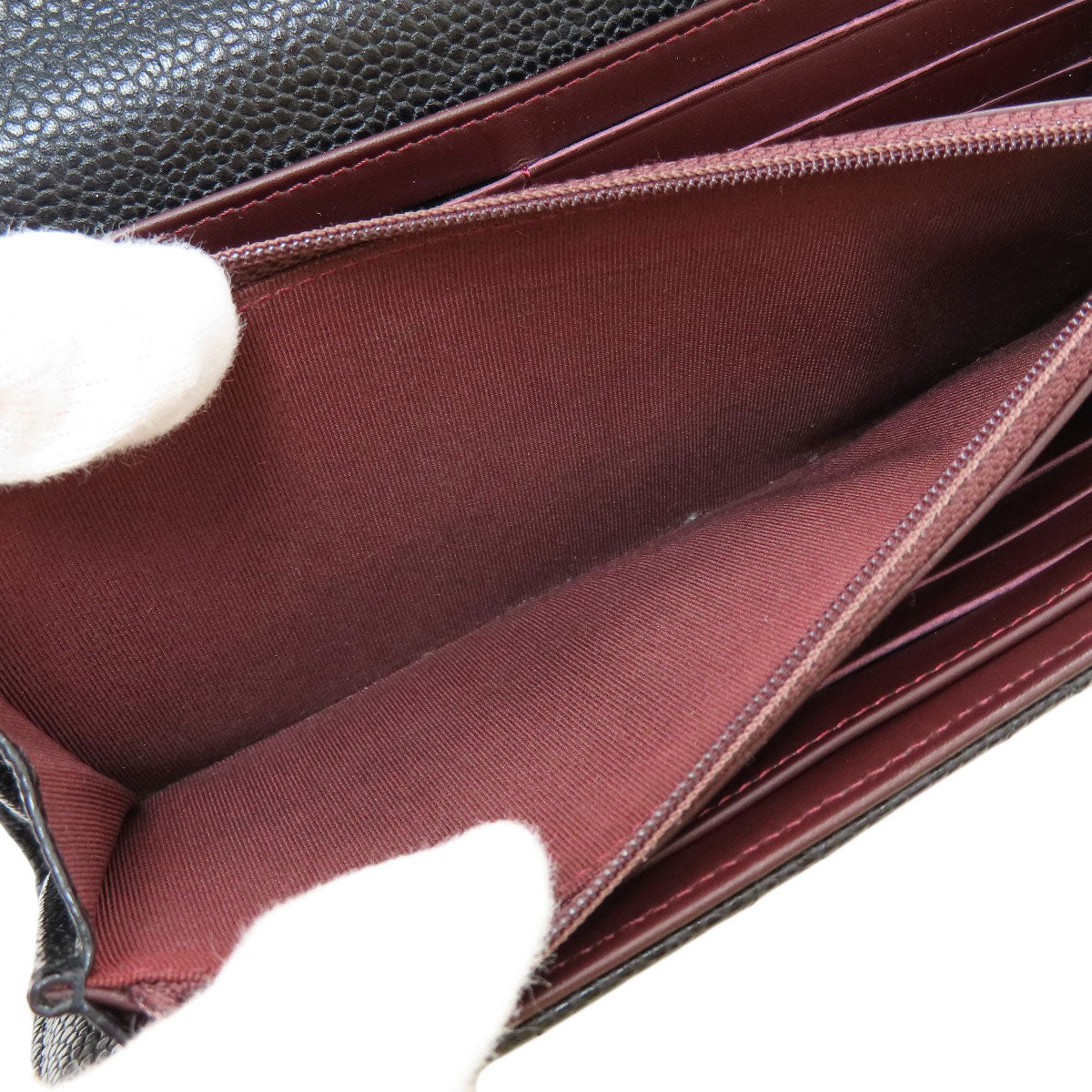シャネル マトラッセ ココマーク ゴールド金具 長財布（小銭入れあり） 中古 商品画像7