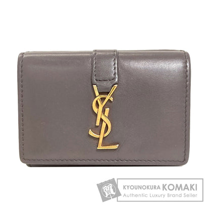 イヴ・サンローラン カサンドラ コンパクトウォレット 三つ折り財布（小銭入れあり） 中古 商品画像1